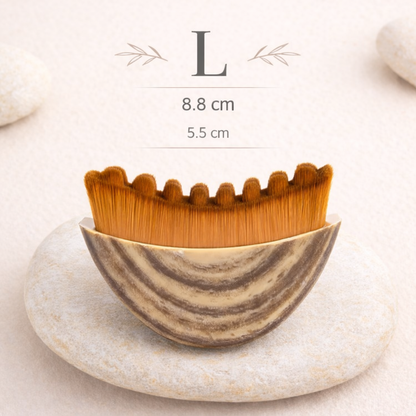 Set de cepillos faciales Lymph Detox de 1 y 2 piezas, masajeador seco para esculpir la línea de la mandíbula, diseño ergonómico para drenaje linfático