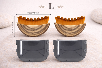 Set de cepillos faciales Lymph Detox de 1 y 2 piezas, masajeador seco para esculpir la línea de la mandíbula, diseño ergonómico para drenaje linfático